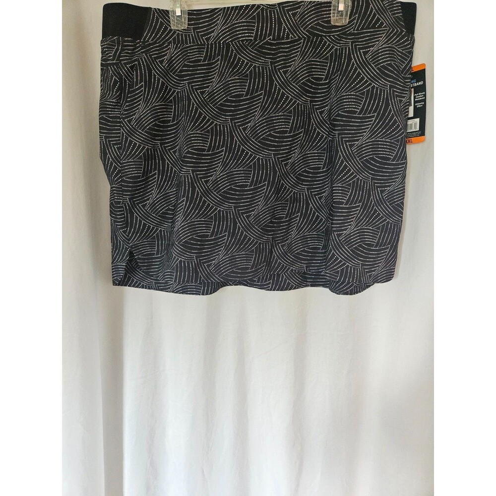 Cypress club active wear/ Skort (black/white)-XXL‎